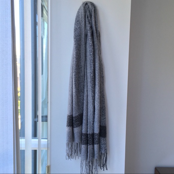 Ultra Soft & Cozy Long Scarf with Fringe Trim - Picture 4 of 4